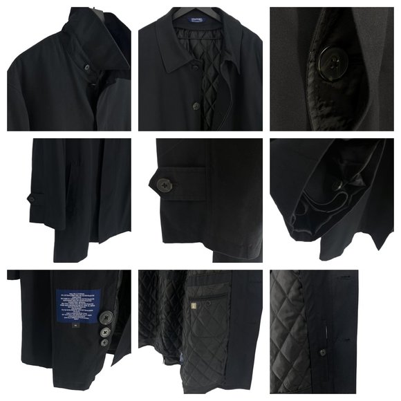 STAFFORD Removable Quilted Interliner Dress Coat - Picture 14 of 16